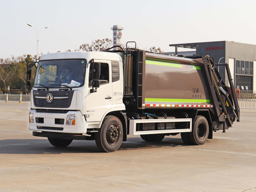 東風(fēng)天錦14方壓縮垃圾車(chē)