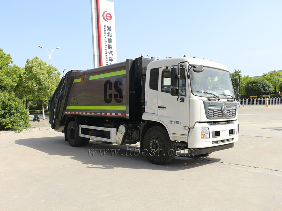 東風(fēng)天錦14方壓縮垃圾車(chē)